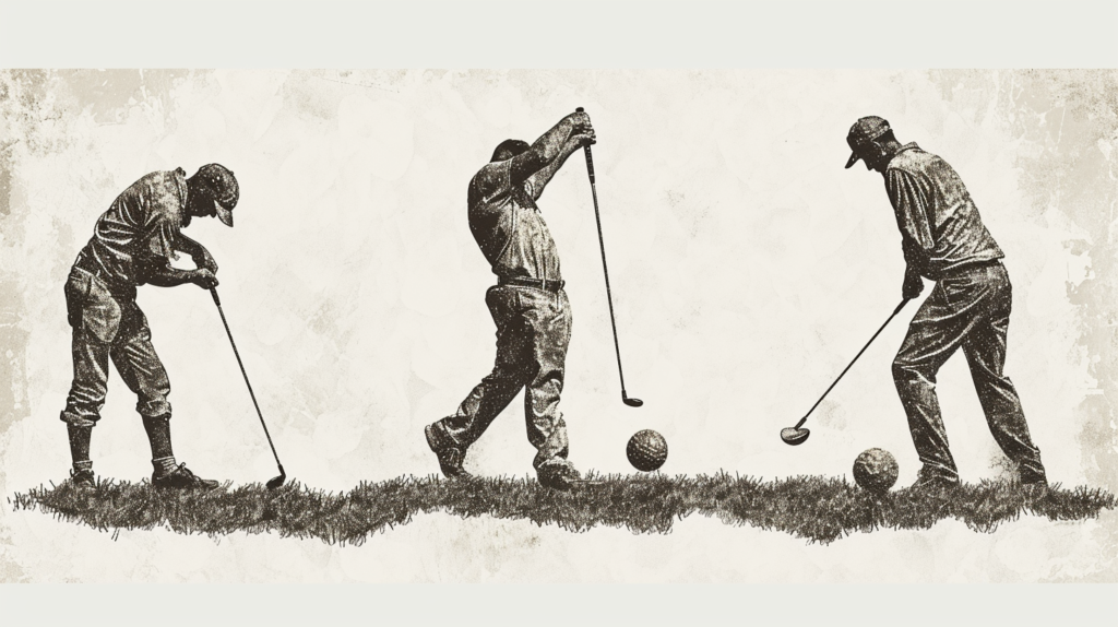 A captivating image encapsulating the ancient origins of golf. The scene transports viewers to medieval Europe and China, where stick-and-ball games laid the groundwork for golf's evolution. The focus shifts to 15th century Scotland, capturing the game's rapid ascent in popularity. Subtle nods include the royal ban by King James II in 1457, payments for golf clubs in 1502, and the poetic mention of golf clubs within King James IV's chamber by William Dunbar. Alternative text: A historical panorama intertwining medieval beginnings and Scottish evolution, revealin
