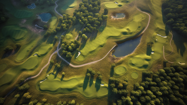 A hidden archaeological site awaits discovery along a winding forest trail, where ancient ruins whisper tales of civilizations long past. The dappled sunlight adds an enchanting touch to the journey, inviting exploration and a connection with history.
