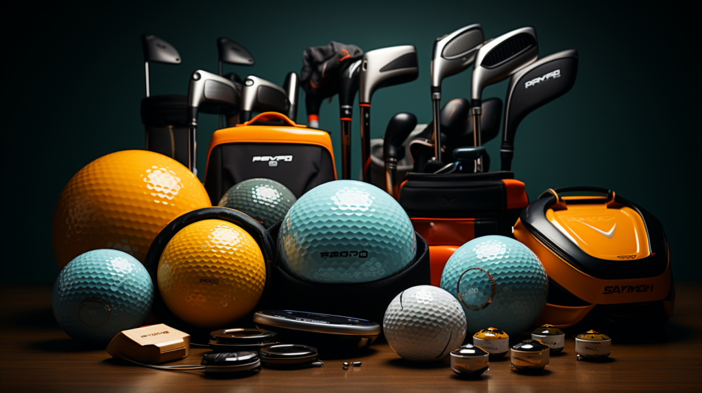 An impactful image depicting a golfer undergoing a comprehensive lesson, surrounded by an array of training aids and equipment on a state-of-the-art practice range. The coach, engaged in hands-on adjustments, utilizes video recording techniques to enhance the learning experience. This visual encapsulates the core components of golf lessons, showcasing the integration of technical instruction, innovative tools, and personalized guidance. It invites readers to envision the immersive learning environment that accompanies professional golf instruction.